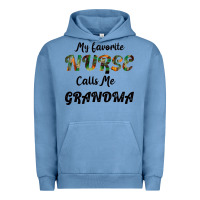 Pigment Pebble Blue My Favorite Nurse Calls Me Grandma Urban Hoodie - Bettercallsaul