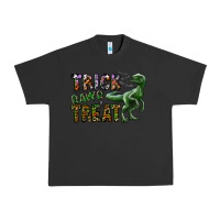 Pigment Black Trick RAWR Treat Urban Heavy Tee - CowhideDigitalArt