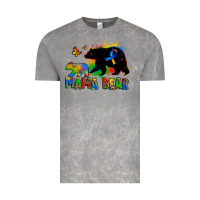 Cloud Rock mama bear autism Vintage Tee - Zillion Design Studio