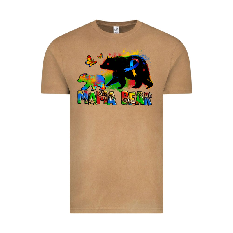 Mama Bear Autism Vintage Tee by Zillion Design Studio | Teevron