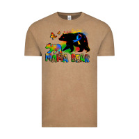 Vintage Coffee mama bear autism Vintage Tee - Zillion Design Studio