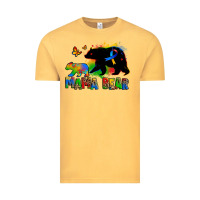 Vintage Mustard mama bear autism Vintage Tee - Zillion Design Studio