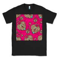 Black valentines day lock and key seamless pattern Classic Tee - BundleAndBundleShop