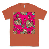 Copper valentines day lock and key seamless pattern Classic Tee - BundleAndBundleShop