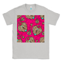 Moon Dust valentines day lock and key seamless pattern Classic Tee - BundleAndBundleShop