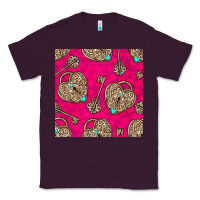 Plum valentines day lock and key seamless pattern Classic Tee - BundleAndBundleShop
