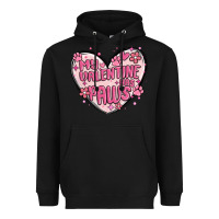 Black my valentine has paws Heavyweight Hoodie - MaliasSmallBusiness