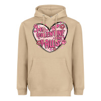 Mushroom my valentine has paws Heavyweight Hoodie - MaliasSmallBusiness