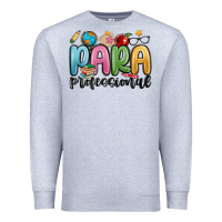Heather Grey para professional Premium Sweatshirt - MaliasSmallBusiness