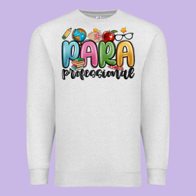 Para Professional Premium Sweatshirt Designed By Maliassmallbusiness