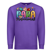 Purple para professional Premium Sweatshirt - MaliasSmallBusiness