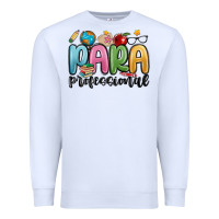 White para professional Premium Sweatshirt - MaliasSmallBusiness