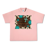 Salmon gemstone cross mousepad Urban Heavy Tee - BarkalooDesign