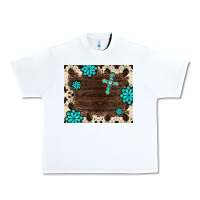 White gemstone cross mousepad Urban Heavy Tee - BarkalooDesign