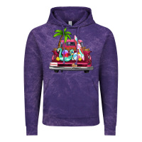 Cloud Purple summer truck farm truck Vintage Hoodie - Zillion Design Studio