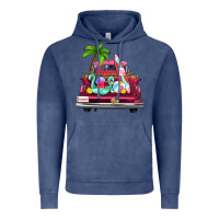 Vintage Denim summer truck farm truck Vintage Hoodie - Zillion Design Studio