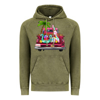 Vintage Olive summer truck farm truck Vintage Hoodie - Zillion Design Studio