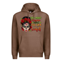 Chestnut the most chingona thing you can be is yourself sug Premium Hoodie - LillyAllenDesigns