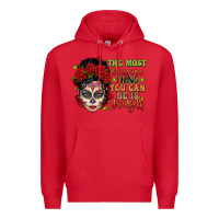 Red the most chingona thing you can be is yourself sug Premium Hoodie - LillyAllenDesigns