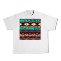 Lunar Rock aztec turquoise gemstone seamless pattern Urban Heavy Tee - HRA Design Shop