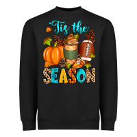Black 'tis the season american  football Heavyweight Sweatshirt - Zillion Design Studio