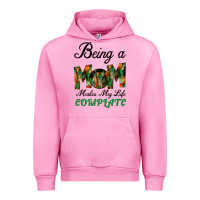 Fuchsia Pink Being A Mom Makes My Life Complete For dark Urban Hoodie - Bettercallsaul