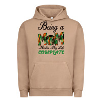 Pigment Burro Being A Mom Makes My Life Complete For dark Urban Hoodie - Bettercallsaul