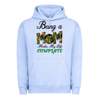 Being A Mom Makes My Life Complete For Dark Urban Hoodie | Teevron