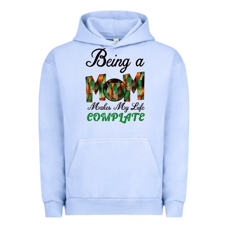 Being A Mom Makes My Life Complete For Dark Urban Hoodie by Bettercallsaul | Teevron
