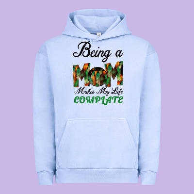 Being A Mom Makes My Life Complete For Dark Urban Hoodie Designed By Bettercallsaul
