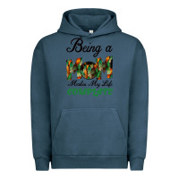 Pigment Midnight Navy Being A Mom Makes My Life Complete For dark Urban Hoodie - Bettercallsaul