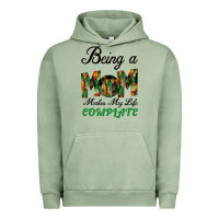 Pigment Oil Green Being A Mom Makes My Life Complete For dark Urban Hoodie - Bettercallsaul