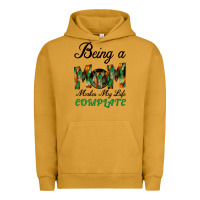Pigment Peanut Butter Being A Mom Makes My Life Complete For dark Urban Hoodie - Bettercallsaul