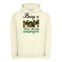 Pigment Pistachio Being A Mom Makes My Life Complete For dark Urban Hoodie - Bettercallsaul