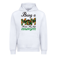 White Being A Mom Makes My Life Complete For dark Urban Hoodie - Bettercallsaul