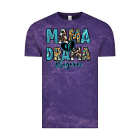 Cloud Purple mama of drama boy mom Vintage Tee - Zillion Design Studio