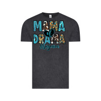 Vintage Black mama of drama boy mom Vintage Tee - Zillion Design Studio