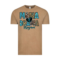 Vintage Coffee mama of drama boy mom Vintage Tee - Zillion Design Studio