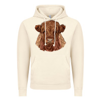 Vintage Artic highland cow Vintage Hoodie - RanaPortraitStore