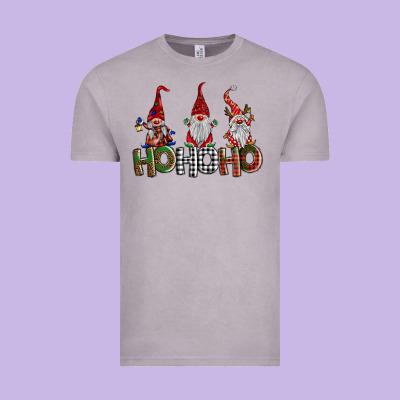Ho Ho. Ho Gnomes Vintage Tee Designed By Barkaloodesign