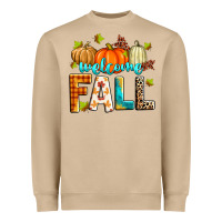 Mushroom welcome fall Heavyweight Sweatshirt - Zillion Design Studio