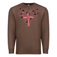 Chestnut retro christian valentine Premium Sweatshirt - MaliasSmallBusiness