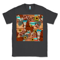 Smoke football hereford sunflower seamless pattern Classic Tee - JahusDesignShop