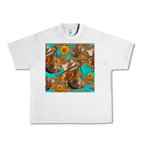 Lunar Rock western boots and hat seamless pattern Urban Heavy Tee - HRA Design Shop