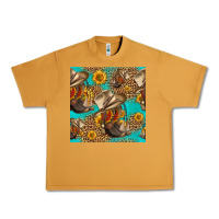 Peanut Butter western boots and hat seamless pattern Urban Heavy Tee - HRA Design Shop