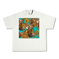 Pistachio western boots and hat seamless pattern Urban Heavy Tee - HRA Design Shop