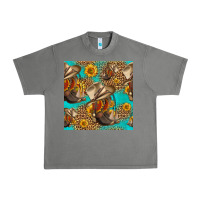 Tornado western boots and hat seamless pattern Urban Heavy Tee - HRA Design Shop