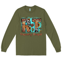 Army Green rt respiratory therapist Long Sleeve Tee - JahusDesignShop