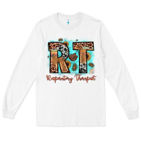 White rt respiratory therapist Long Sleeve Tee - JahusDesignShop