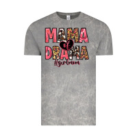Cloud Rock mama of drama girl mom Vintage Tee - Zillion Design Studio